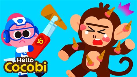 Help The Monkey Wild Animals Story Kids Cartoon And Game Cocobi