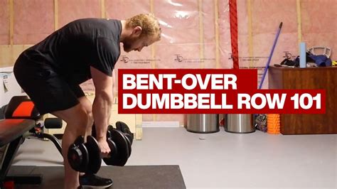 Bent Over Dumbbell Row Youtube