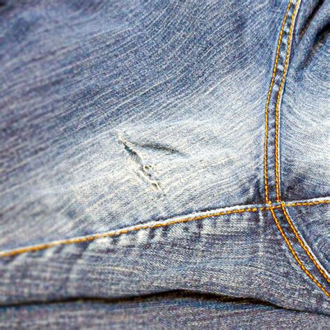 This Mend Will Stay Mended The Forever Fix To Thigh Rips In Your Jeans
