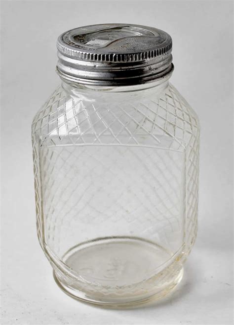 Vintage Set Of Hazel Atlas Checkered Mason Jar Agrohort Ipb Ac Id