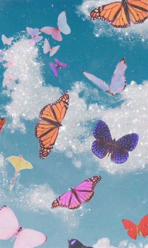 15 Selected Pretty Butterfly Wallpaper Aesthetic You Can Get It For