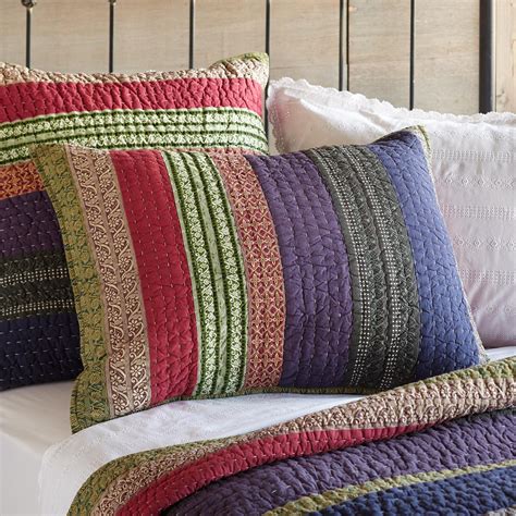 Lightweight Striped Cotton Pillow Sham | Sundance Catalog