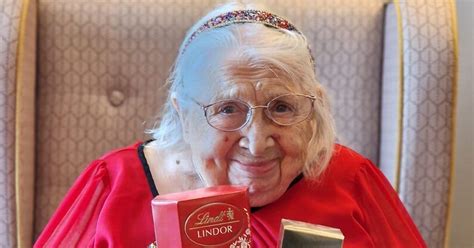 100 Year Old Woman Says Secret To Long And Happy Life Is Avoiding