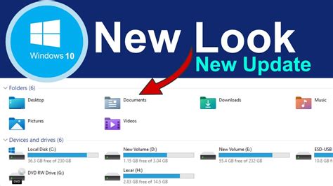 Windows 10 New Icons Update 2021 Windows 10 Latest March Update Youtube