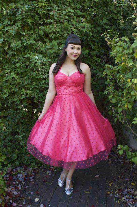 Pink Princess Girls Petticoats Retro Dress Curvy Fashion