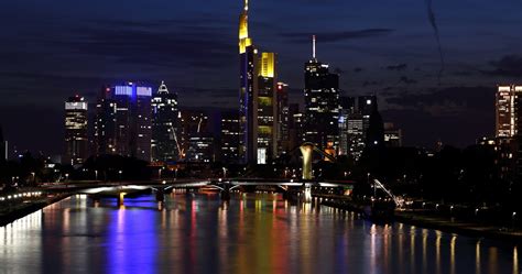Skyline Of Frankfurt 4k Ultra Hd Wallpaper High Quality