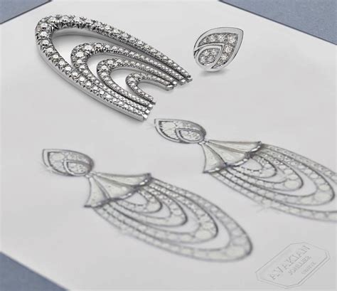 Pin By Hemali On Real Diamond Earrings Jewellery Sketches Real
