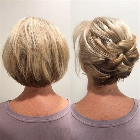 Awesome 30 Newest Short Hair Updo Hairstyle Ideas Hairstyles Short