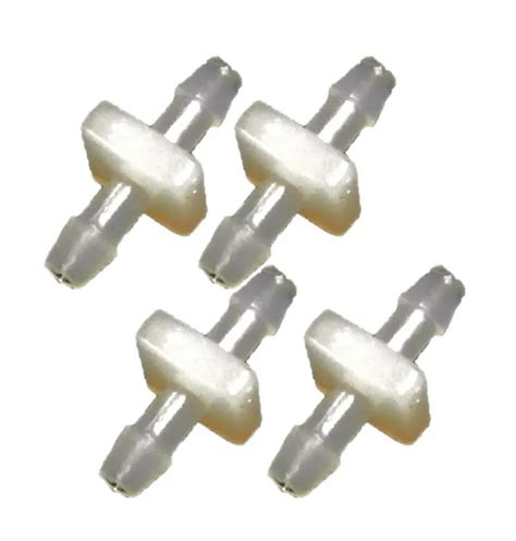 Ryobi 4 Pack Of Genuine Oem Replacement Fuel Fittings 985304001 4pk