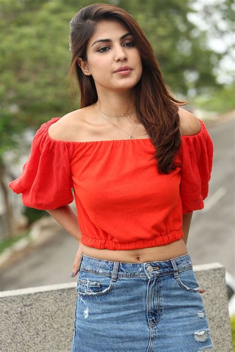 Rhea Chakraborty Displays Her Sexy Legs And Toned Midriff In Her Latest Hot Photo Shoot 1