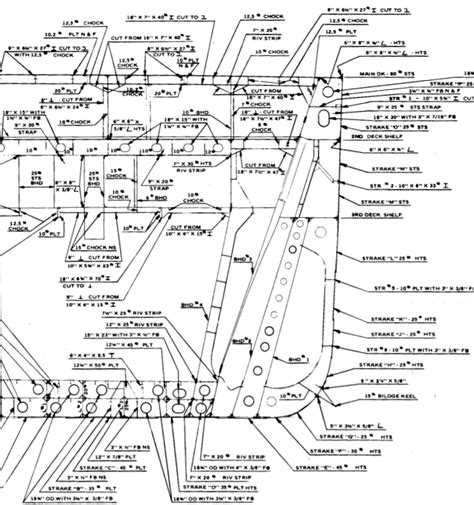 Iowa Class Battleship Diagram