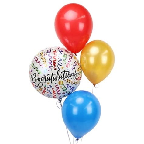 Congratulations Balloon Delivery Flowers For Everyone