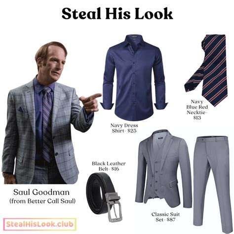 Steal His Look Saul Goodman Costumes From Better Call Saul Breaking Bad Steal His Look