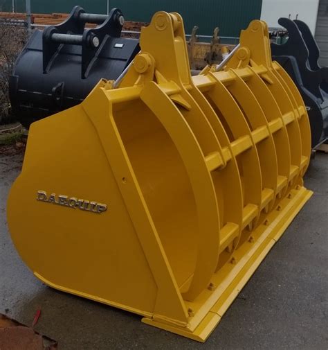 Grappleoverclamp Bucket Excavators And Wheel Loader Attachments
