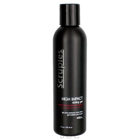 When applying hair gel, it's important to use the right gel. Scruples High Impact Styling Gel 6 oz | Beauty Care Choices