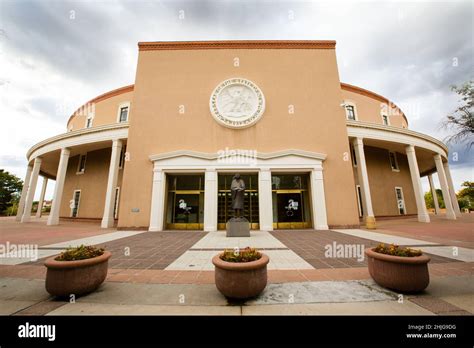 New Mexico State Capitol Building Stock Photo Alamy