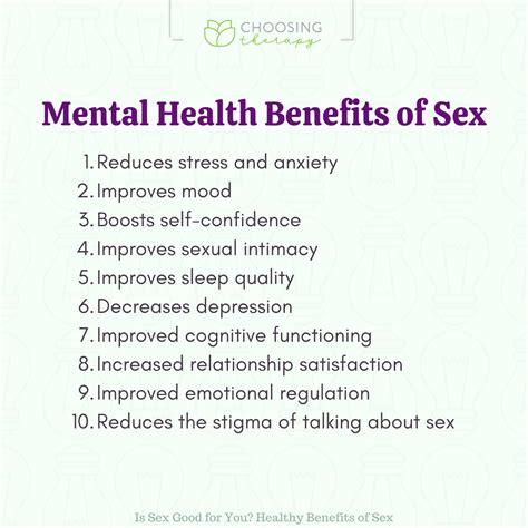 10 Health Benefits Of Sex