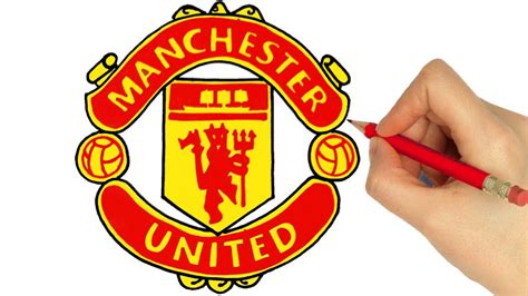 How To Draw Manchester United Logo