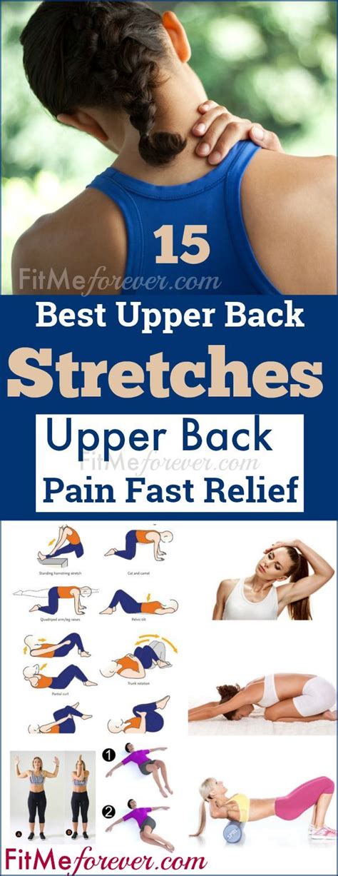 Pain Relief 15 Upper Back Stretches For Upper Back Pain Relief