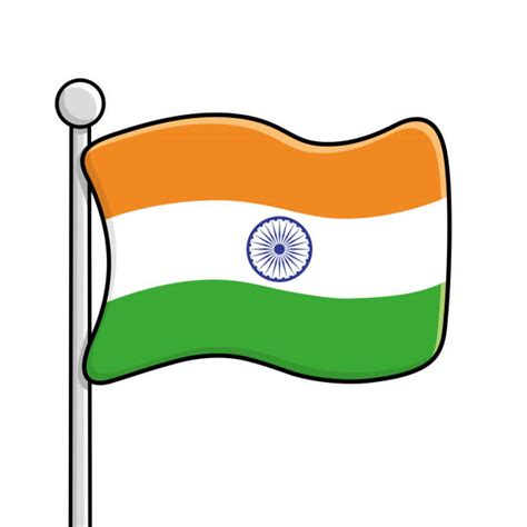 Indian Flags Clip Art Illustrations Royalty Free Vector Graphics