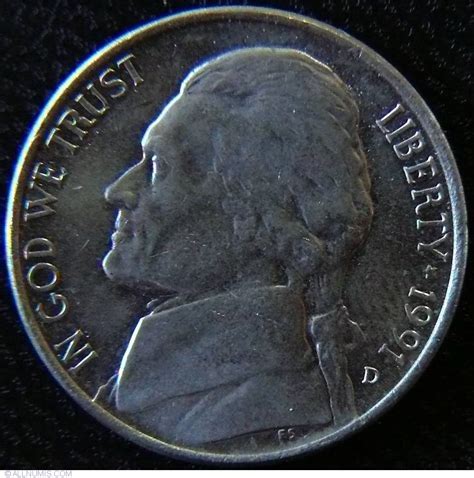 Jefferson Nickel 1991 D Nickel Five Cents Jefferson 1938 2003