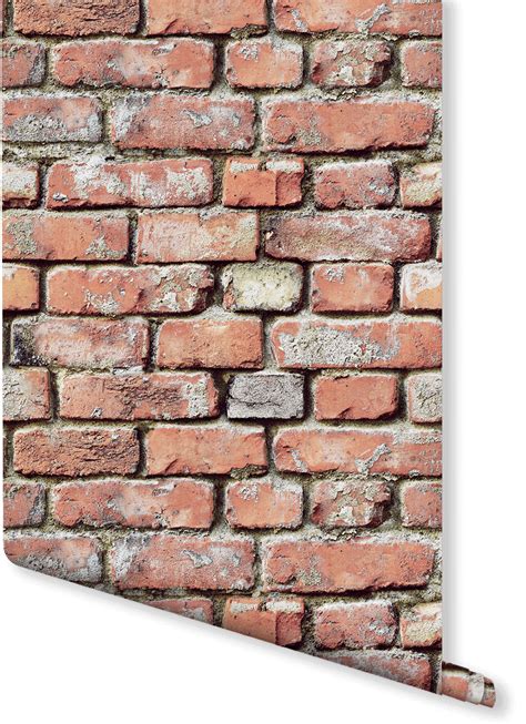 Rough Brick Wallpaper Milexa Brick Wallpaper Faux Brick Faux