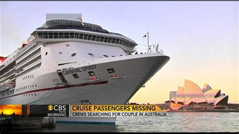 Couple Missing From Carnival Cruise Ship After Falling Overboard Youtube