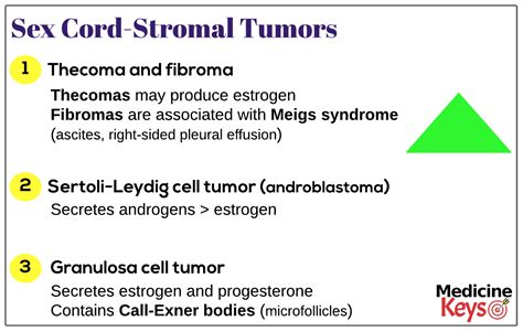Sex Cord Stromal Tumors Medicine Keys For Mrcps
