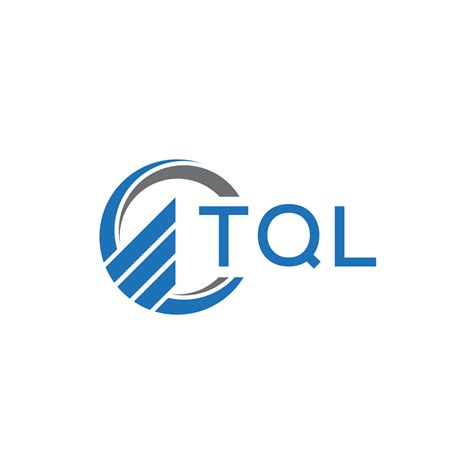 tql plano contabilidad logo diseño en blanco antecedentes. tql creativo
