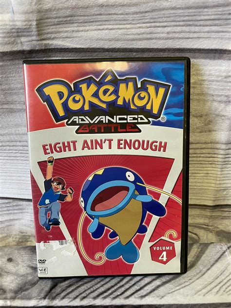 pokemon advanced battle dvd vol 4 eight ain t enough 782009235422 ebay