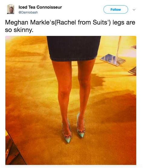 Meghan Markles Thin Legs Bring Out The Internet Trolls