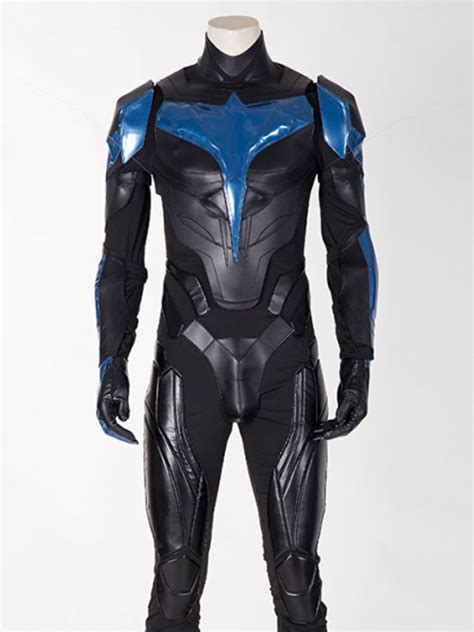 Dc Titans Nightwing Outfit Cosplay Costume Halloween