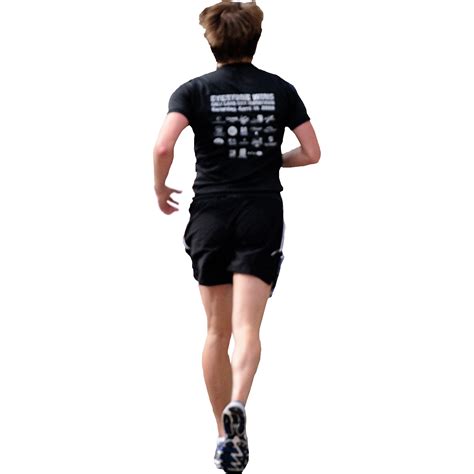 Jogging Man PNG Image | People cutout, People png, Silhouette people