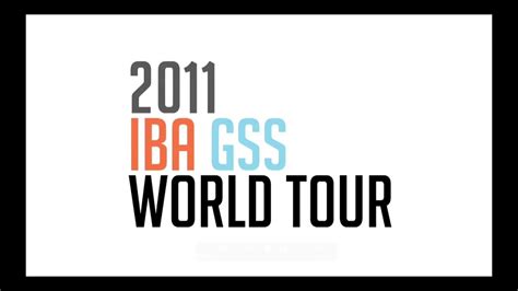 Iba World Tour 2011 Recap Youtube