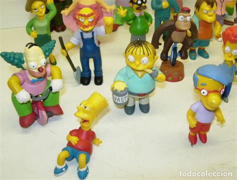 Lote 23 Figuras Pvc Los Simpsons The Simpsons Comprar Otras Figuras