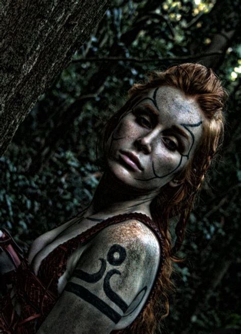 Pictish Warrior Warrior Woman Celtic