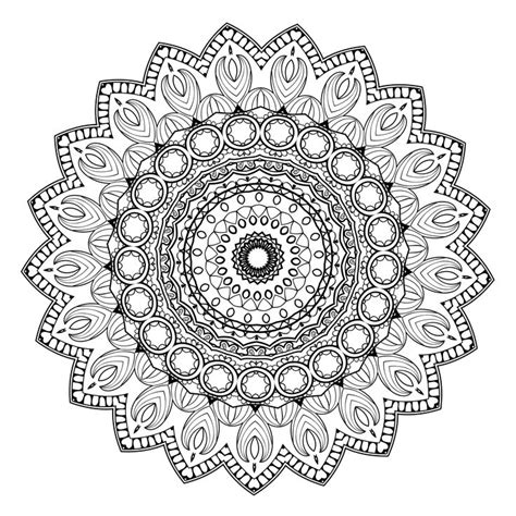 Color Yourself Calm With These 20 Free Printable Mandala Templates