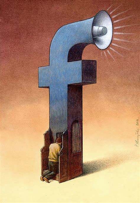 Pawel Kuczynski Realized Satirical Illustrations Collateral