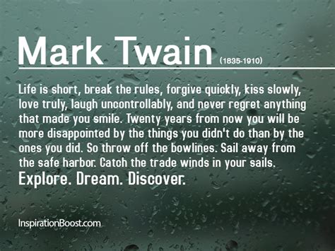 Mark Twain Inspiring Quotes Inspiration Boost