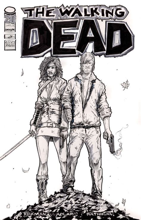 The Walking Dead Cover Issue 100 By Blairsmith On Deviantart