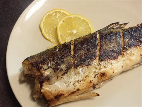 Grilled Whole Sea Bass Recipe Foodsdiary