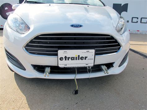 For models without tow plug, location: 2012 Ford Fiesta Tow Bar Wiring - Roadmaster
