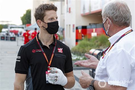 F1 Grosjean Diz Que Mos Esto Melhorando Aps Um Ms De Acidente