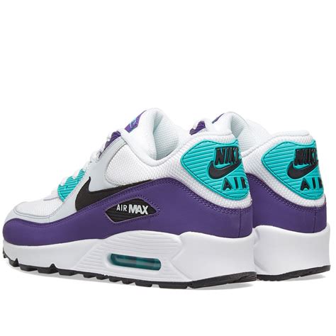 Nike Air Max 90 Essential White Jade And Purple End Us