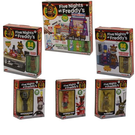Building Sets Mcfarlane Toys Five Nights At Freddy S Micro Construction