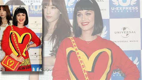 ¿por Qué Katy Perry Se Viste Con El Logo De Mcdonalds
