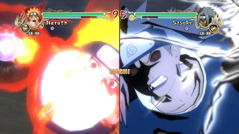 Nine Tailed Rasengan Vs Chidori Stage 2 Naruto Ultimate Ninja Storm 1