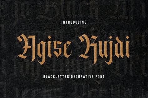 40 Best Gothic Fonts