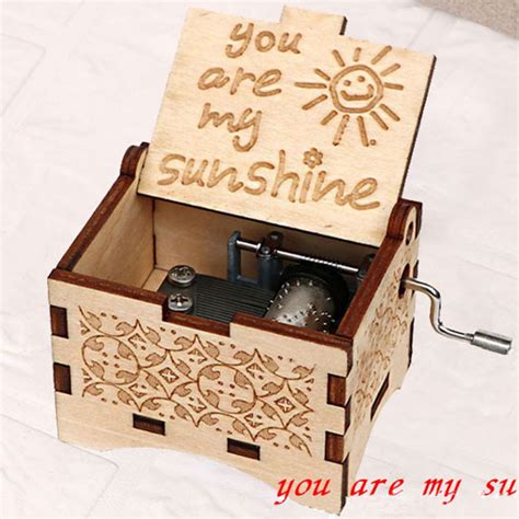 Available for all our boxes. Wooden Engraved Queen Design Bohemian Rhapsody Music Box "You are my sunshine" Home Decoration ...