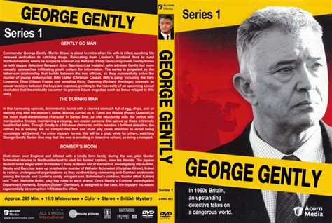 George Gently Series 1 Dvd Cover And Labels 2007 R1 Custom